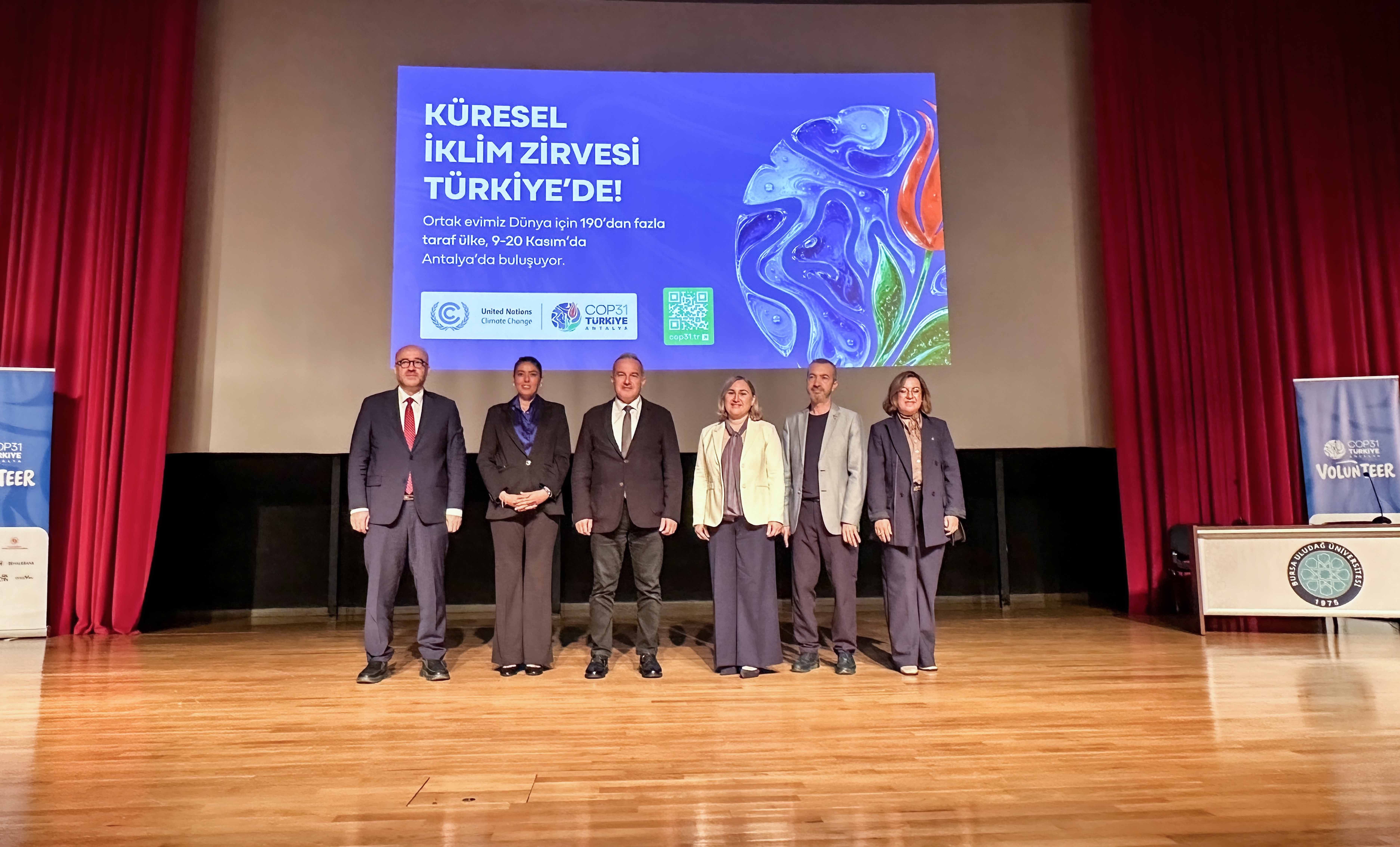 BUÜ’de COP31 zirvesi öncesi iklim ve gençlik paneli düzenlendi